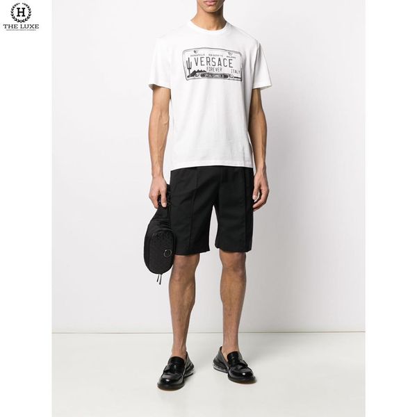 T-shirt Versace Họa Tiết Ngực