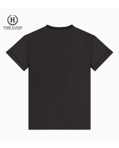  T-shirt Dior cộc tay đen ong vàng 