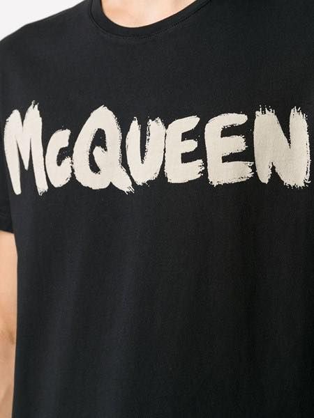 Alexander McQUEEN Đen Chữ Ngực