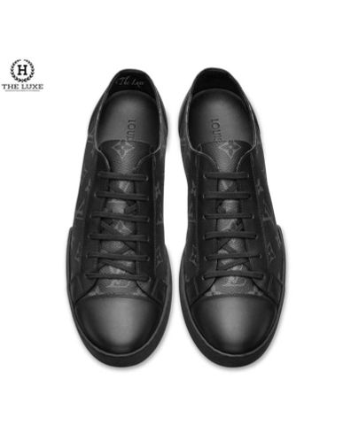  Sneaker Louis Vuitton mono đen xám 