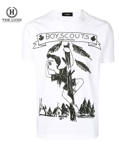 T shirt Dsquared Boyscouts New season 2019