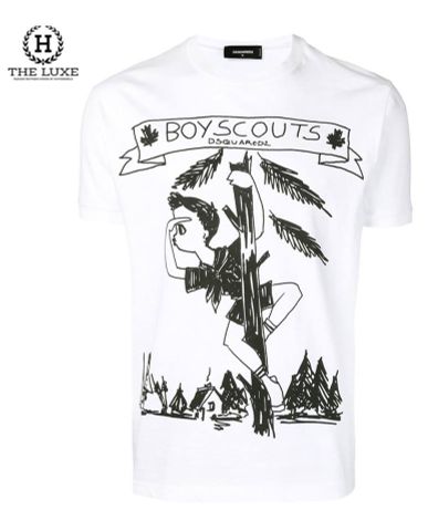  T shirt Dsquared Boyscouts New season 2019 