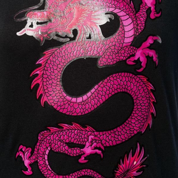 T-shirt Kenzo Đen Họa Tiết Dragon