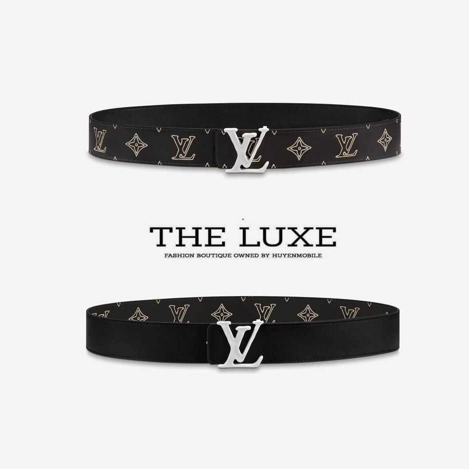 LV Initials 40mm Reversible Belt Taigarama Accessories M0157Q LOUIS VUITTON #39 LV Initials 40mm Reversible Belt Taigarama Accessories M0157Q LOUIS VUITTON