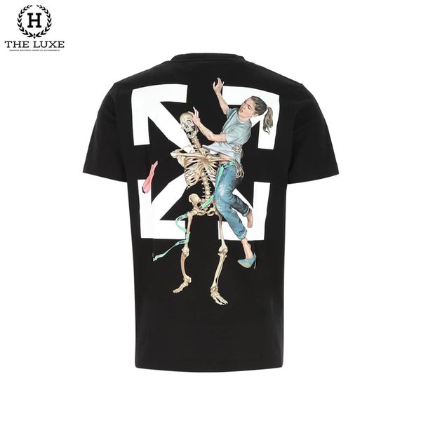 T-shirt Offwhite đen season 2020