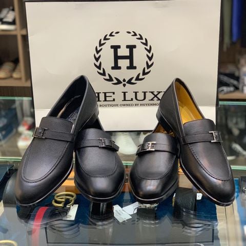  Loafer Hermes Quentin Đen 