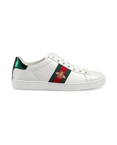  Sneaker Gucci trắng 1 ong 