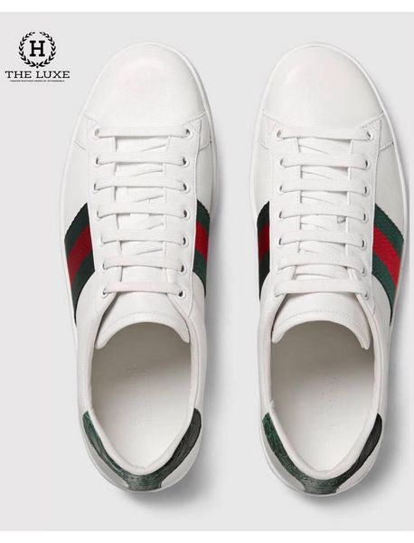 Sneaker Gucci vạt cờ – TheLuxe