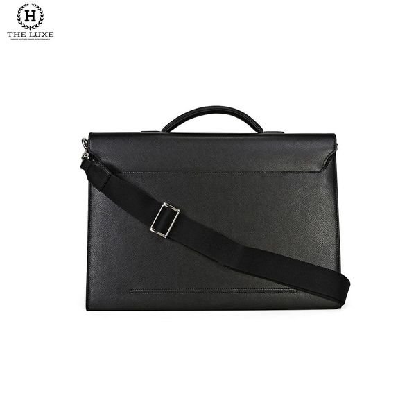 Cặp Laptop Montblanc Đen Sần