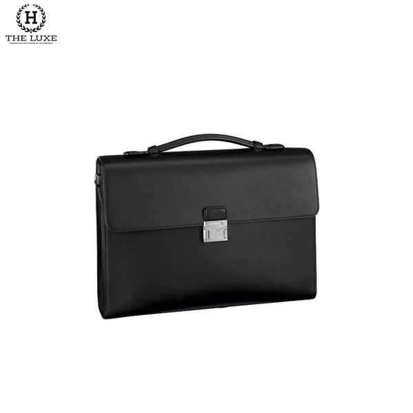 Cặp Laptop Montblanc Đen Sần