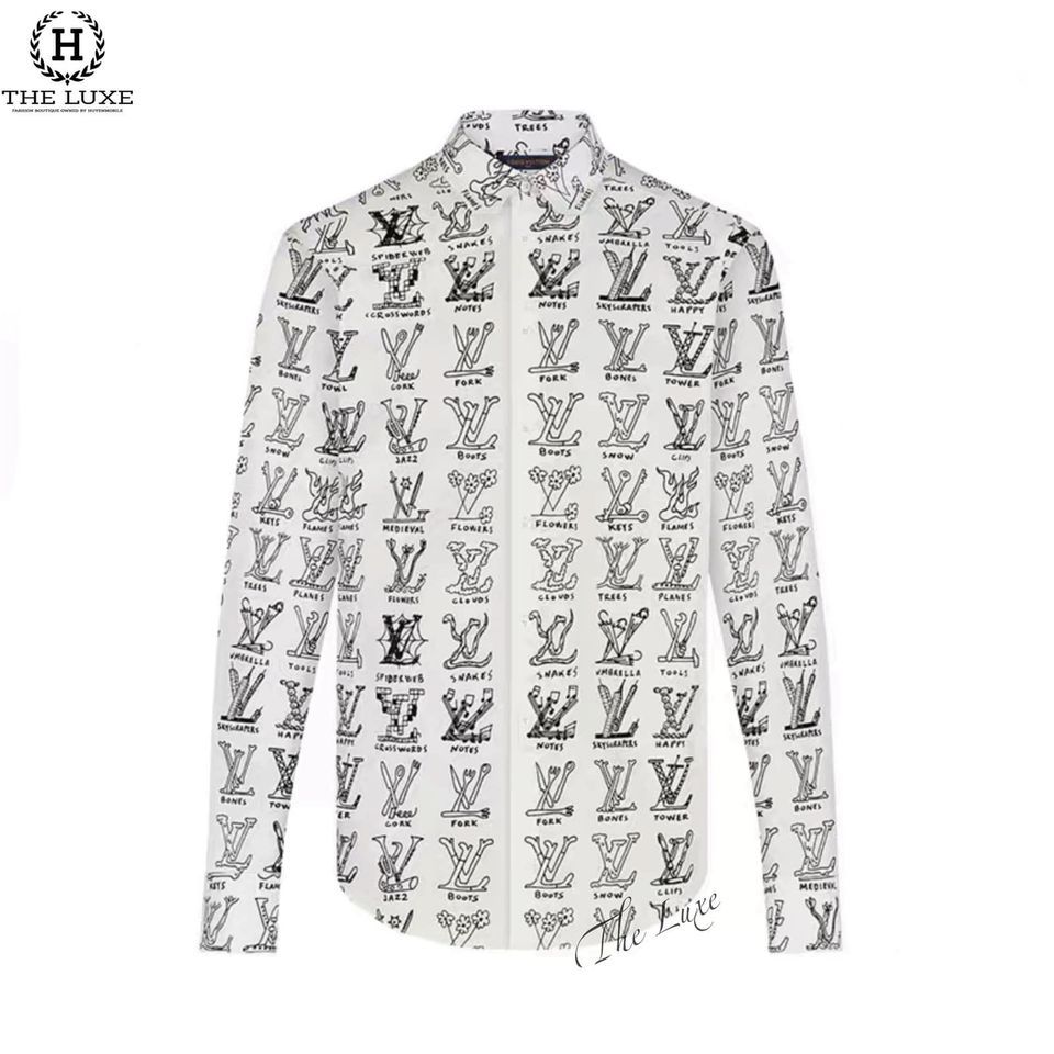 Louis Vuitton black LVDebossed TShirt  Harrods UK