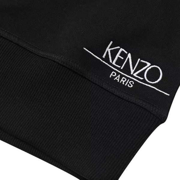 Áo Nỉ Kenzo Đen Họa Tiết Dragon