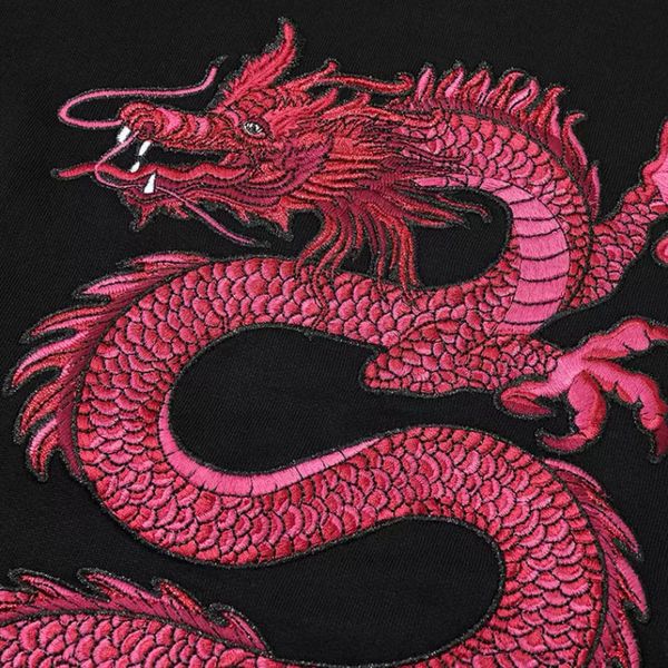 Áo Nỉ Kenzo Đen Họa Tiết Dragon