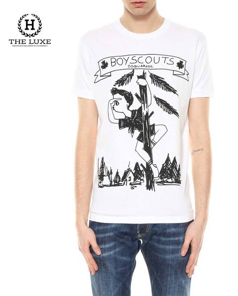 T shirt Dsquared Boyscouts New season 2019