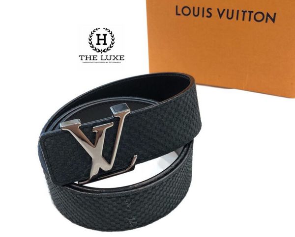 Belt Louis Vuitton Initiales chữ lồng bạc