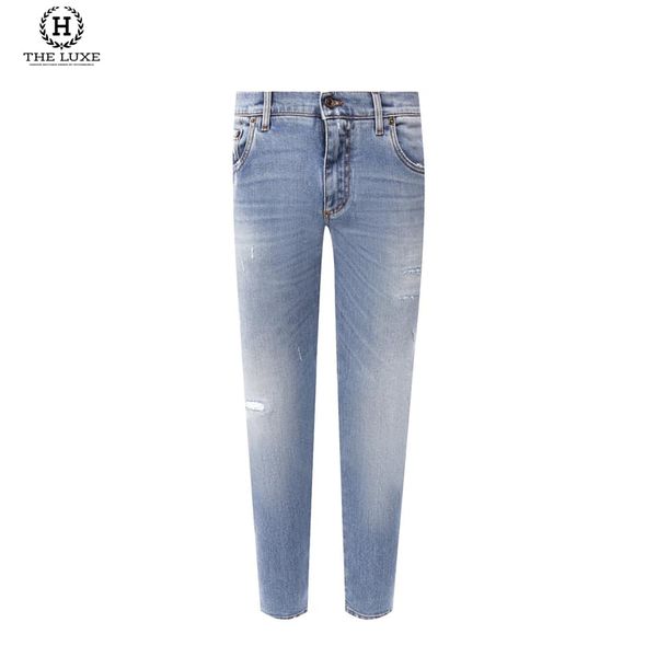 Quần Jeans Dolce & Gabbana Limited Họa Tiết Túi Sau