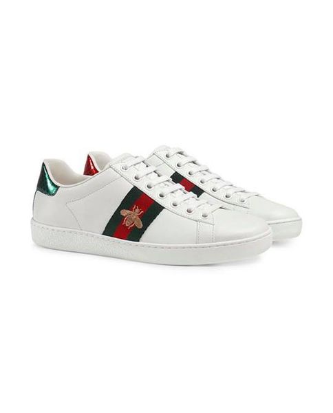 Sneaker Gucci trắng 1 ong