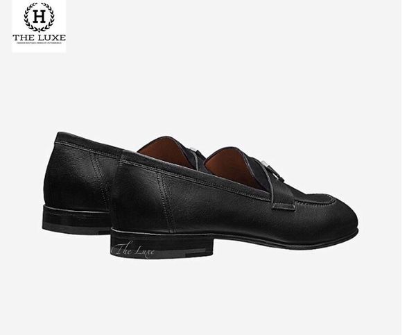 Loafer Hermes Paris Chevre Black