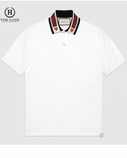 Polo Gucci Cổ Viền Hổ