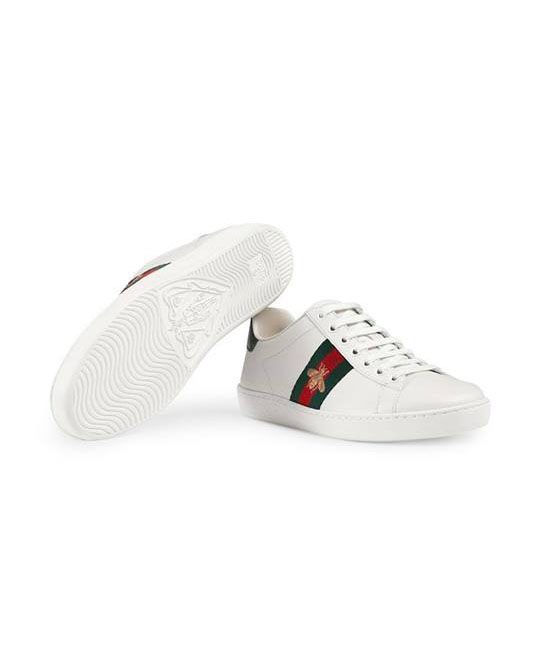 Sneaker Gucci trắng 1 ong