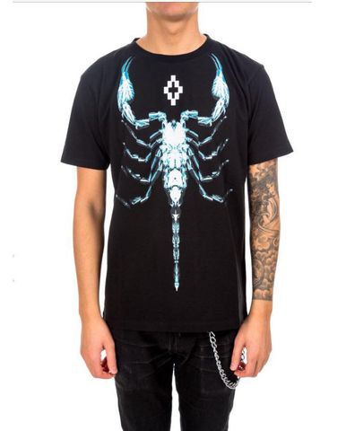  T-shirt MARCELO Burlon đen bọ cạp 