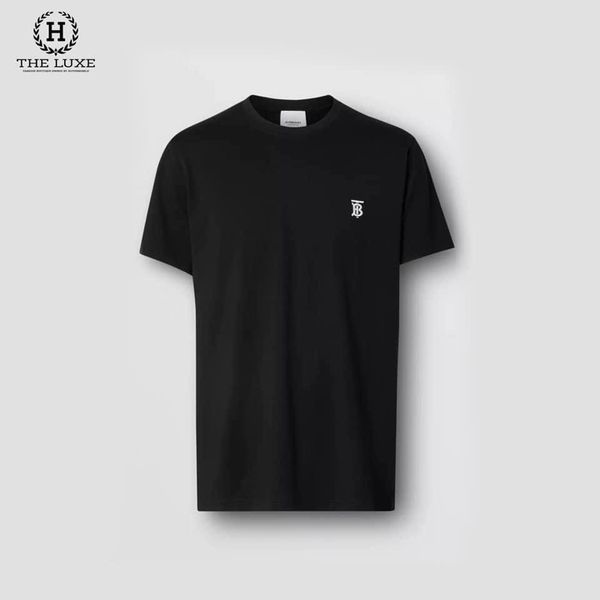 T-shirt Burberry Thêu TB Tag Ngực