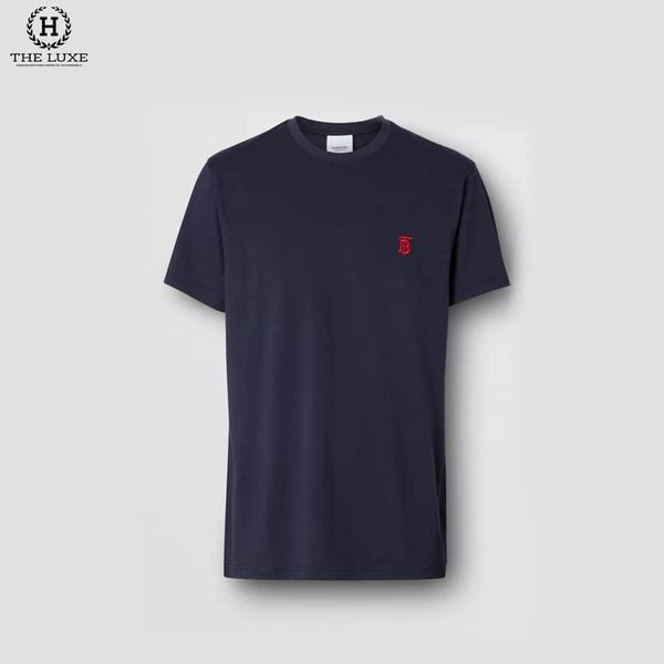 T-shirt Burberry Thêu TB Tag Ngực