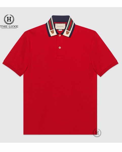 Polo Gucci Cổ Viền Hổ