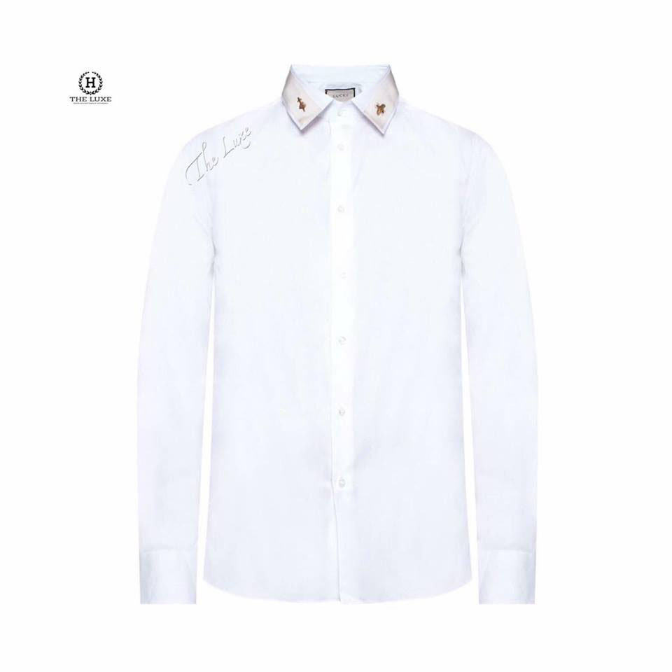 Áo Sơ Mi Nam Trắng Gucci Cao Cấp 11Dshop Ms1144 Lazadavn #26 Áo Sơ Mi Nam Trắng Gucci Cao Cấp 11Dshop Ms1144 Lazadavn