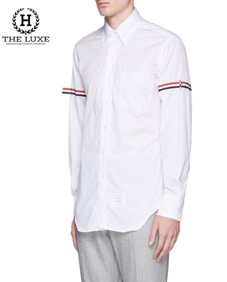 Mua Áo Sơ Mi Thom Browne 4Bar Stripe Shirt MWL319A06177 Màu Trắng Thom Browne Mua tại Vua Hàng Hiệu h050600 #23 Mua Áo Sơ Mi Thom Browne 4Bar Stripe Shirt MWL319A06177 Màu Trắng Thom Browne Mua tại Vua Hàng Hiệu h050600