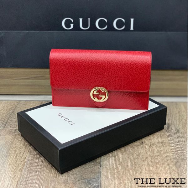 Túi Nữ Gucci Crossbody Wallet On Chain