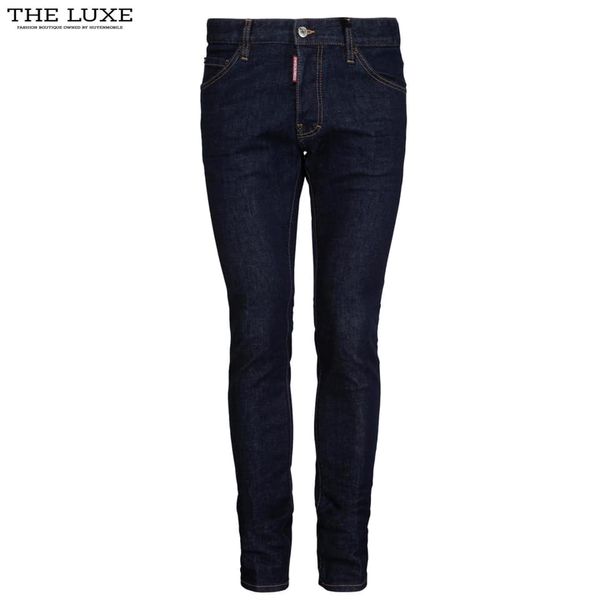 Quần Jeans Dsquared2 Xanh Icon Túi Sau