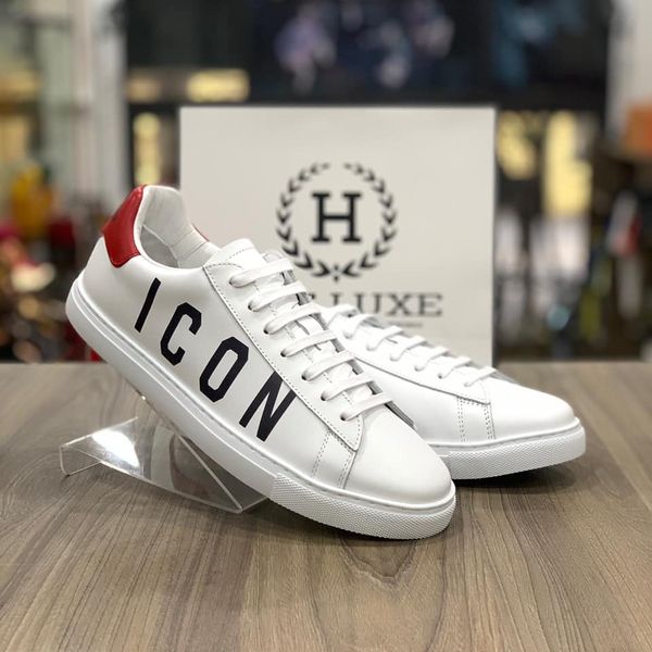 Sneaker Dsquared2 ICON Trắng Chữ ICON