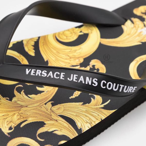 Dép Tông Versace Họa Tiết Baroque