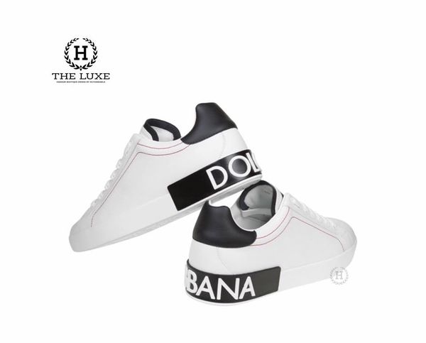 DOLCE & GABBANA PORTOFINO SNEAKERS IN VITELL new ss2019