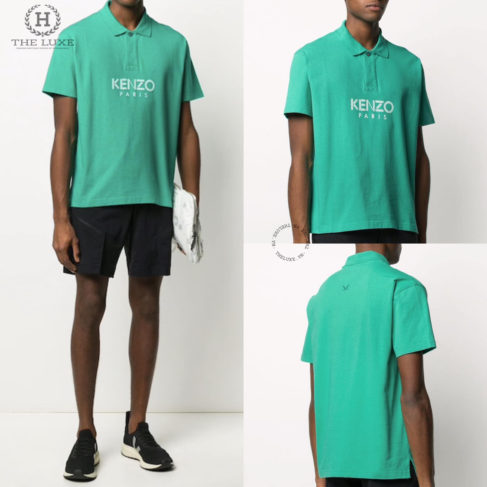 Polo Kenzo Thêu Ngực