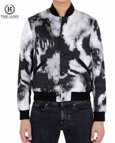  Áo khoác Bomber Saint Laurent Tie Dye Varsity 