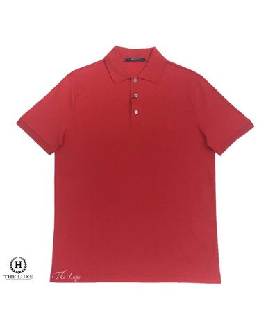  Polo Louis Vuitton đỏ tag ngực 