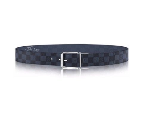  Belt LV Pont Neuf Damier Xanh Navy 