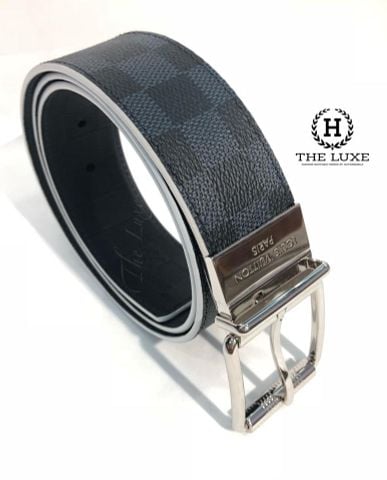  Belt LV Pont Neuf Damier Xanh Navy 