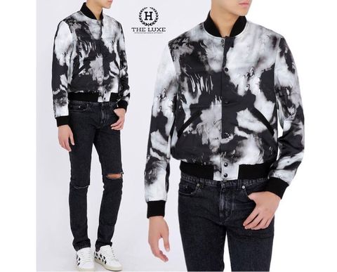  Áo khoác Bomber Saint Laurent Tie Dye Varsity 