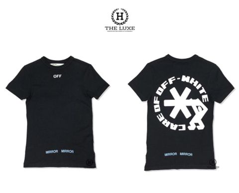  T- shirt OFFWhite đen chữ OFF 