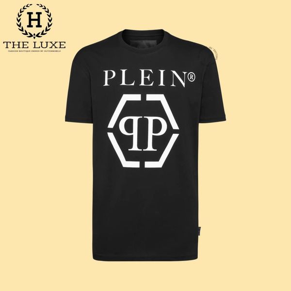 Áo Thun Philipp Plein Đen Họa Tiết Chất Chơi