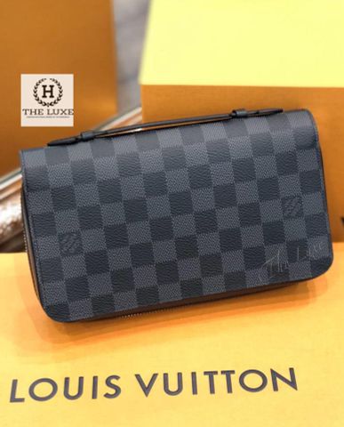  ZIPPY Louis Vuitton XL Damier Đen Graphite 