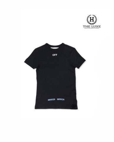  T- shirt OFFWhite đen chữ OFF 