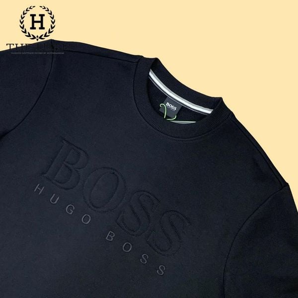 Áo Nỉ Hugo Boss Đen