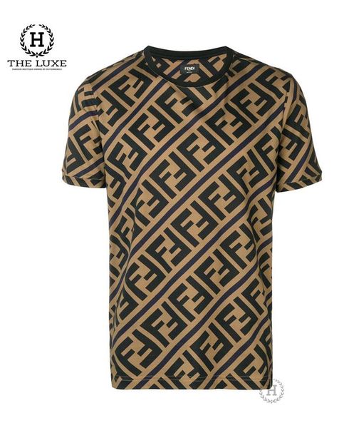 Tshirt Fendi Zucca Diagonal new season 2019