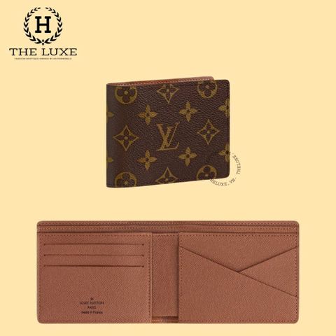  Ví Ngắn Louis Vuitton Hoạ Tiết Truyền Thống 