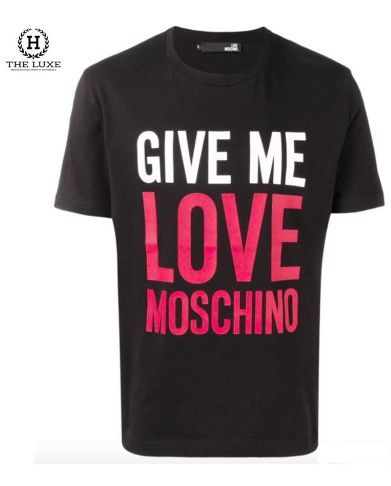 T-shirt Give Me Love Moschino
