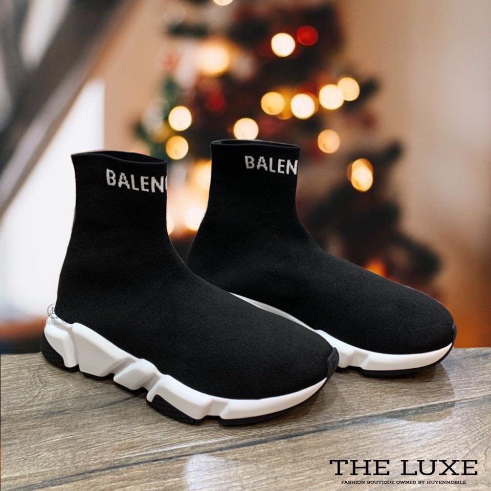 Giày Balenciaga Speed Đen Cổ Chun Nam Nữ Giày Balen Thể Thao Cao Cổ full bill box Lazadavn #27 Giày Balenciaga Speed Đen Cổ Chun Nam Nữ Giày Balen Thể Thao Cao Cổ full bill box Lazadavn
